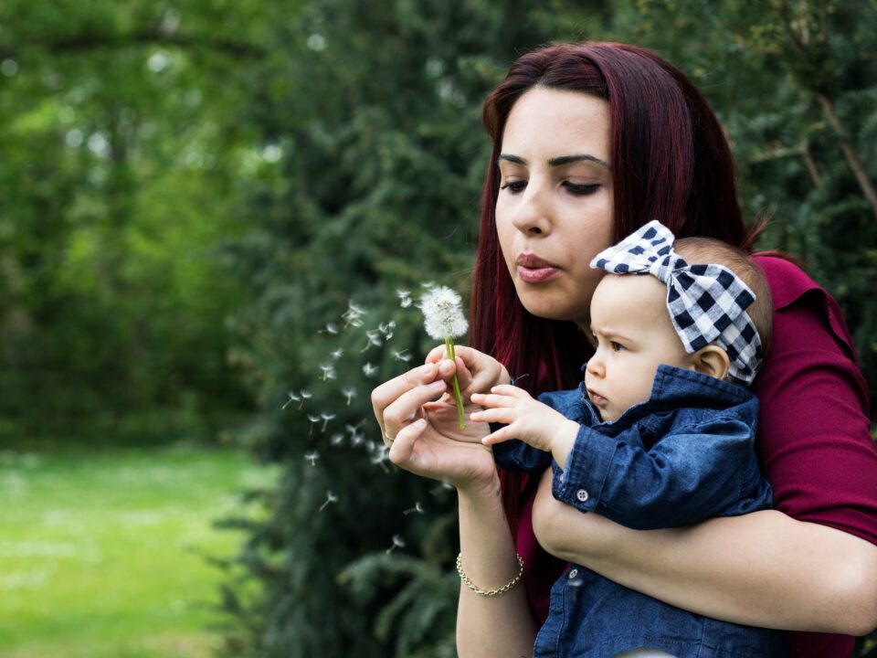 picture of mom and child support in New York