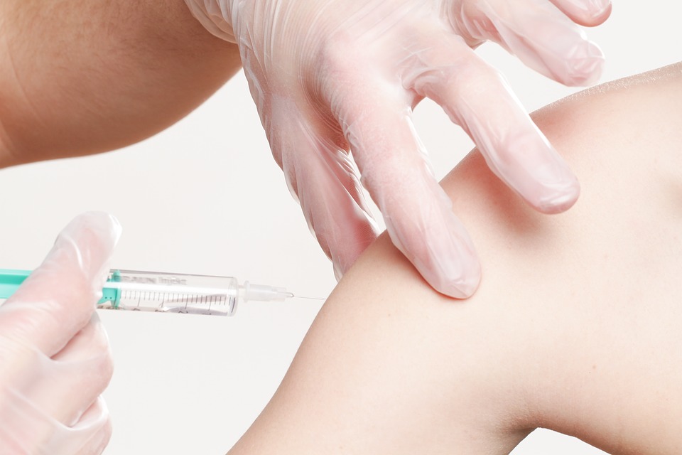 person getting immunization after ct religious vaccine exemption